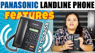 Useful  Features of Panasonic Landline Phone KX-TSC62SX | Electronicsbyraverz