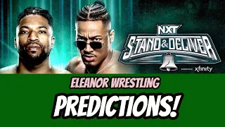 WWE NXT Stand & Deliver 2024 Predictions | Eleanor Wrestling