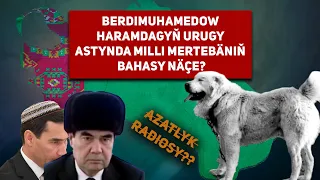 Turkmenistan Berdimuhamedow Haramdagyň Uugy Astynda Milli Mertebäniň Bahasy Näçe?