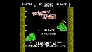 The Legend of Kage NES Gameplay (HQ 720p @ 60 FPS)
