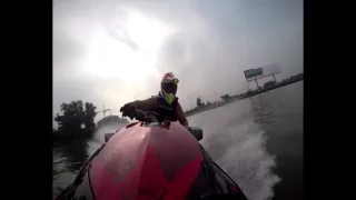 MOTO PRO VIEW #clip 1  Morning Ride with SEADOO RXP260