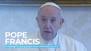 Pope Francis with the young people of the Charismatic Renewal of the world