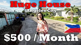 $500 Per Month House in Angeles City, A Few Blocks from Walking Street