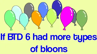 If BTD 6 had more types of bloons | Animation