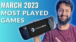 Top 20 MOST PLAYED Steam Deck Games (March 2023)