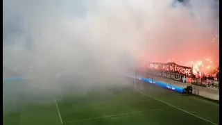 ΑΕΚ 1-2 ΡΕΝ (8/9/2022) Pyroshow στην είσοδο των ποδοσφαιριστών | Europa League