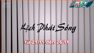 Lịch phát sóng phim HTV | 21/11/2016 - 26/11/2016 #HTV LPS