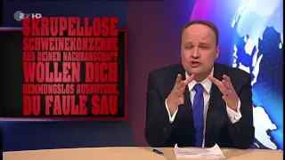 ZDF Heute Show 2013 Folge 111 vom 22.02.13.in HD Pferdefleisch Skandal, Papst Rücktritt