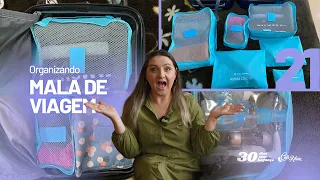 DIA 21 | COMO ORGANIZAR MALA DE VIAGEM | 30 DIAS SEM BAGUNÇA 2022 #crisribeirotv #30diassembagunça22