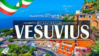 Beautiful Vesuvius, Naples 4K • Relaxing Italian Music, Instrumental Romantic • Video 4K UltraHD