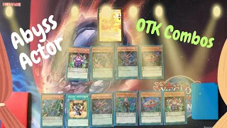 Yu-Gi-Oh Abyss Actor OTK Combos