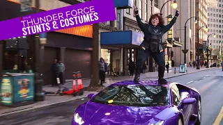 Thunder Force - Melissa McCarthy & Octavia Spencer's EPIC Stunts & Costumes | Netflix 2021