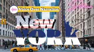 Best New York Downtown Tour For Tourists In English Voice Over 4K