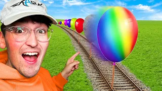 I Played BLOONS in Real Life!