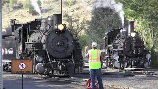 Durango & Silverton Narrow Gauge Railroad, K 37 #493, August 2021