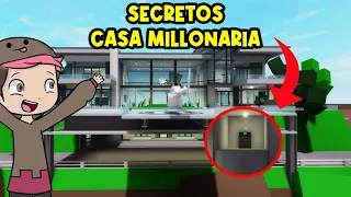 Todos los Secretos de la Nueva Actualización de Brookhaven Roblox !! ( Nueva Casa Millonaria )