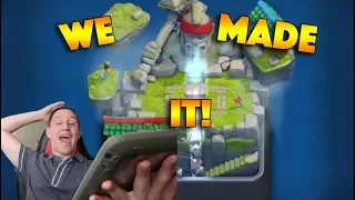 WE MADE IT TO ARENA 10!  Clash Royale