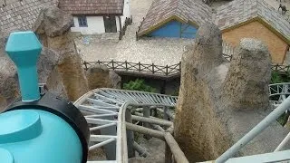 Mine Train Roller Coaster POV Intamin Happy Valley Shanghai China