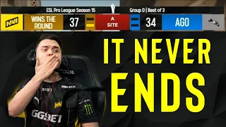 The Map that just WOULDN'T STOP! - NaVi vs. AGO ESL Pro League Season 15