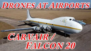 Drones at Airports Carvair Falcon 20 In The Patters