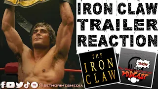 The Iron Claw Movie Trailer REACTION   Zac Efron Von Erich Brothers | Pro Wrestling Podcast Podcast