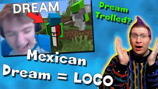 Dream SMP: Mexican Dream is the Funniest Minecraft Player Ever Reaction! Dream TROLLED...