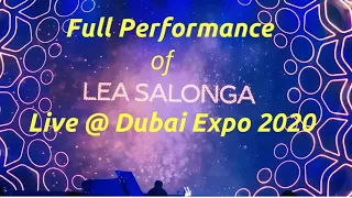 Lea Salonga | Watch the Full Performance Live @ Dubai Expo 2020