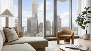 INSIDE a FUTURISTIC Two-Bedroom in NYC's JENGA TOWER | 56 Leonard Street, #43B East | SERHANT. Tour