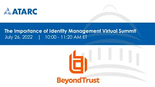 The Importance of Identity Management Virtual Summit