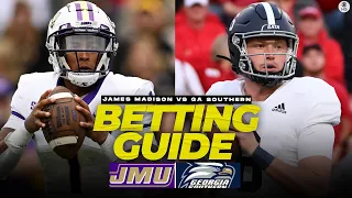 No. 25 James Madison vs GA Southern Betting Preview: Free Picks, Props, Best Bets | CBS Sports HQ