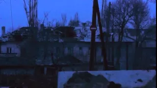 Разрушенный Углегорск после боев сегодня
