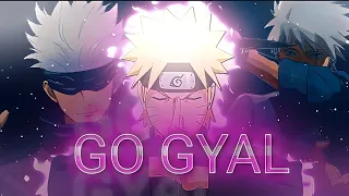 [GO GYAL] NARUTO X JUJUTSU KAISE BADASS EDIT [FREE PROJECT] [AMV/EDIT]!!!