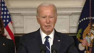 'We stand with Israel': Biden denounces 'terror and bloodshed' of Hamas attack