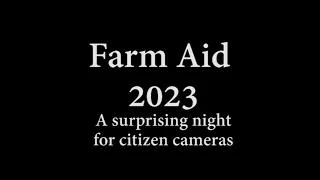 Bob Dylan  Farm Aid 2023 Surprise set complete   - Citizen Camera view