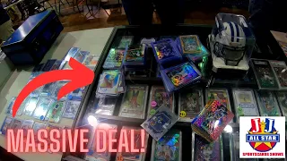 CRAZY DAY AT THE J&J ALL STAR SPORTS CARD SHOW (VLOG)