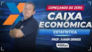 Concurso Caixa Econômica 2024 - 4 mil vagas - Aula de Estatística - AlfaCon