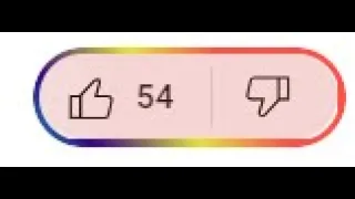 The like button really glows when someone in the video says "Smash the like button"