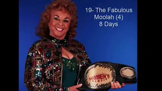 WWE women’s championship History (1956-2002) Part1