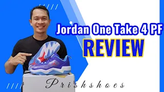 Jordan One Take 4 PF Game Royal ( Review ) On feet, Sizing & Traction Test. #jordanbasketballshoes