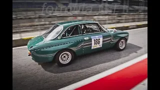 Sebastian Glaser auf Alfa Romeo GTAm testa stretta in SPA at HTGT Race