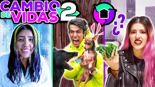 24 HORAS INTERCAMBIANDO VIDAS | LOS POLINESIOS VLOGS