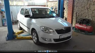 Попытка замены масла в АКПП на Шкода Фабиа 1,6 Skoda Fabia 2011 #авторемонт