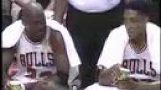 Bulls vs Heat 1997 - Game 1 - Michael Jordan 37 points