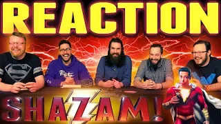 SHAZAM! - Official Trailer 2 REACTION!!