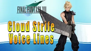 Final Fantasy VII: Remake Intergrade - Cloud Strife Voice Lines