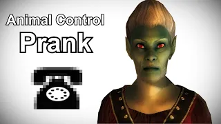 Arvena Thelas Calls Animal Control - Oblivion Prank Call