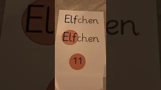 Elfchen schreiben