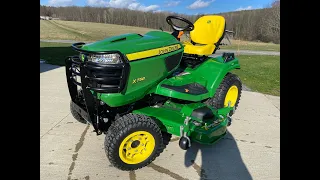 John Deere X758 Diesel Walkaround & Review