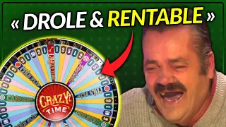 CRAZY TIME : Le MEILLEUR JEU CASINO en ligne pour GAGNER DE L'ARGENT (technique & astuce Roulette)