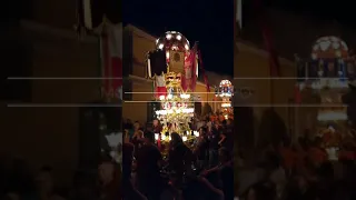 Momenti dell giro delle candelore di domenica 02 settembre 2018